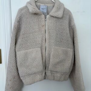 Cozy Cream Sherpa Jacket